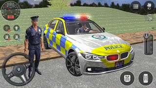 Bmw Alman Polis Arabası Sürüş Oyunu - Police Cop Simulator 2025 - Android Gameplay