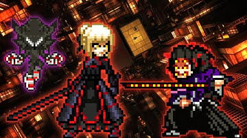 Alter Saber OP & Dark Sonic V2 VS Kokushibo V2 OP in Jump Force Mugen