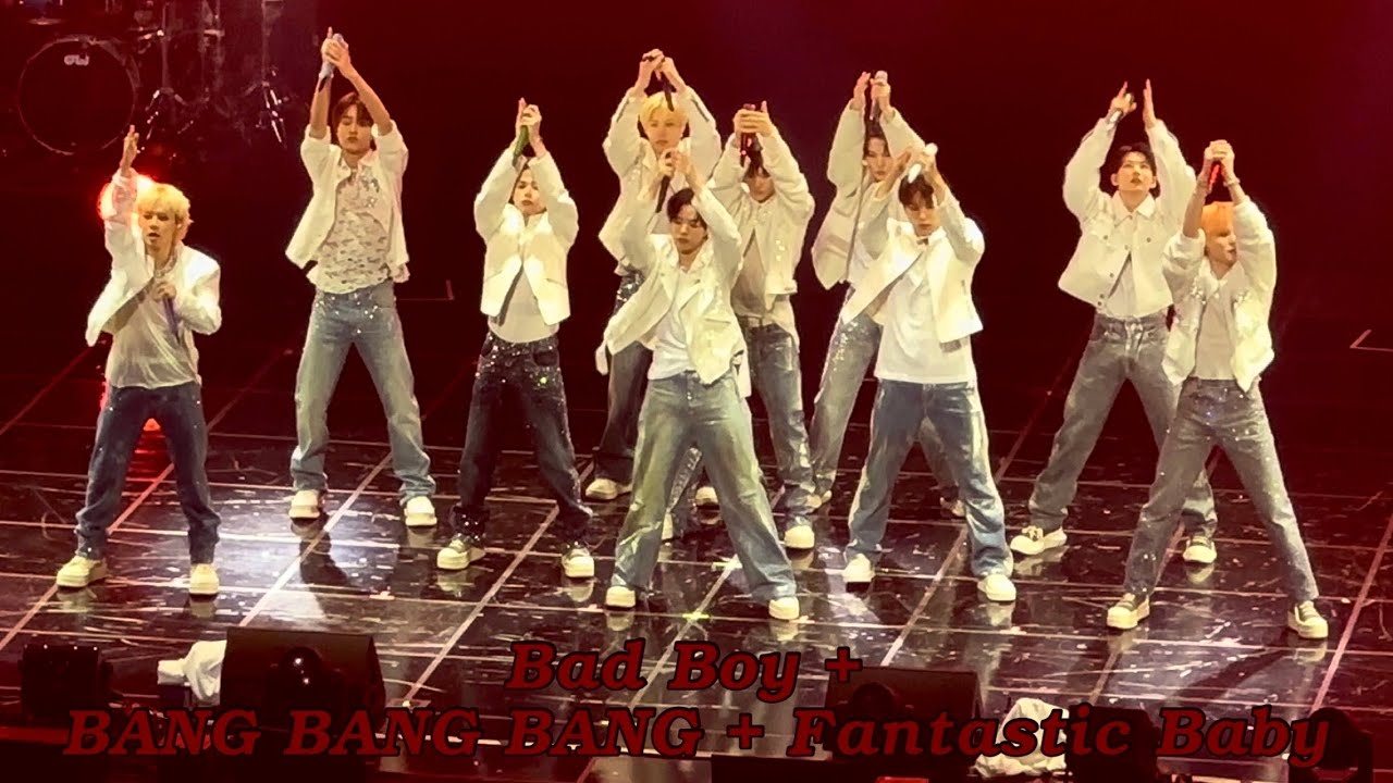 250328 TREASURE(트레저) Bad Boy + BANG BANG BANG + Fantastic Baby