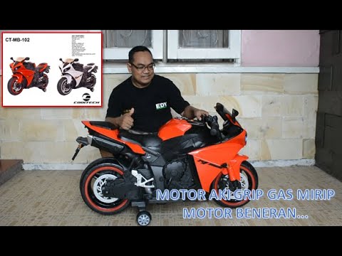 Tutorial dan Review Mainan Anak Terbaru Model Ninja Sport Warna Merah Merek Hugo Model HE 8109 Tenag. 