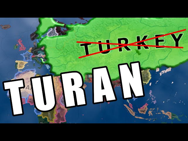 Turkey makes Turan and conquers everything in Hearts of Iron 4 BfB