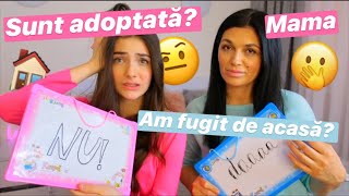 SUNT ADOPTATĂ?!?Raspund la întrebări cu MAMA