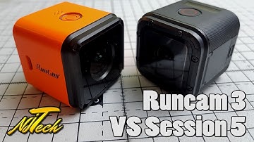 Runcam 3 VS Gopro Session 5 (part: 1 flight footage)