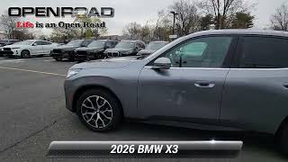 Used 2026 BMW X3 30 xDrive, Edison, NJ L77603