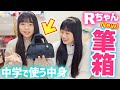 【中学校入学準備】Rちゃんの新筆箱＆中身を全て紹介！中学生で使う文房具♪【ひまーる】
