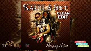 Vybz Kartel ft Spice - Ramping Shop (TTRR Clean Version) PROMO