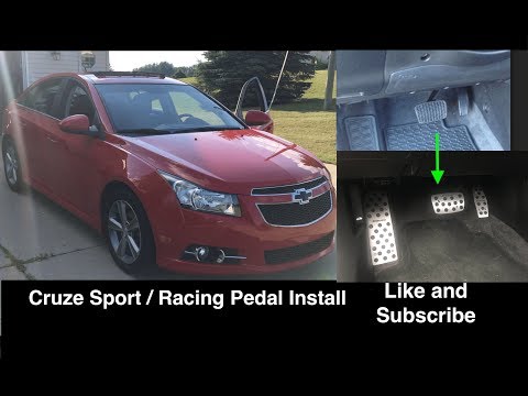 Chevrolet Cruze / Sonic Sport Racing Pedal Install DIY