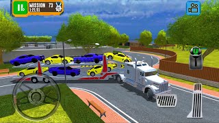 WE TRANSPORT CARS IN A TRUCK | Bus Parking Game - Android  Gameplay FHD screenshot 1