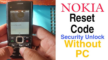 Nokia X2 02 Master code/Nokia Hard Reset Security code tode without PC