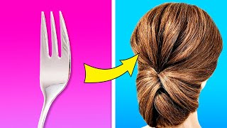 Smart HAIR HACKS || Amazing Girly Tips To Look Gorgeous
