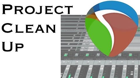 REAPER - Project Clean Up