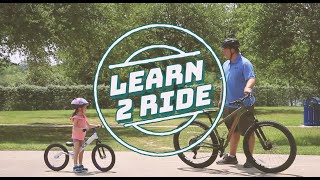Learn2Ride: How to teach a child to ride a bike without training wheels.