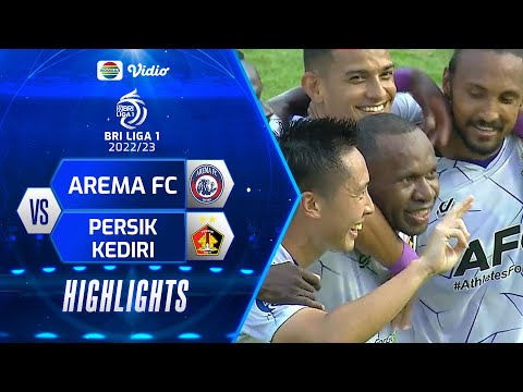 Highlights - Arema FC VS Persik Kediri | BRI Liga 1 2022/2023