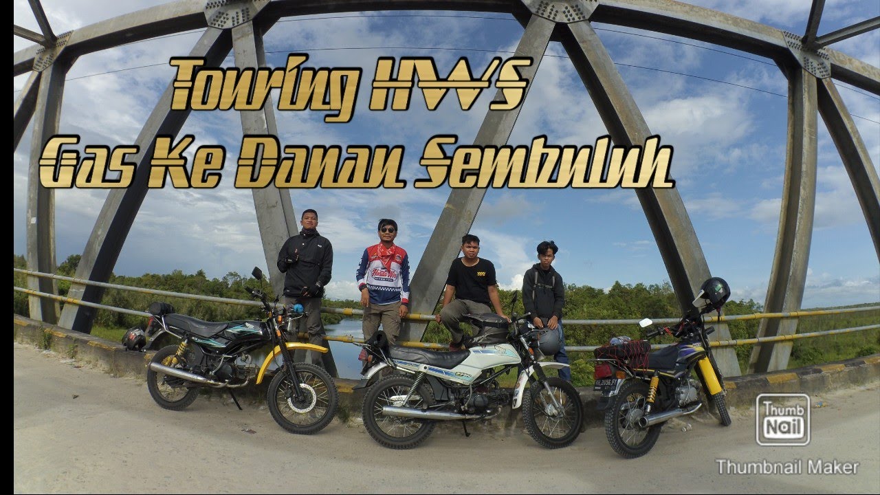 Touring Honda Win Seruyan, Kuala Pembuang menuju Danau Sembuluh