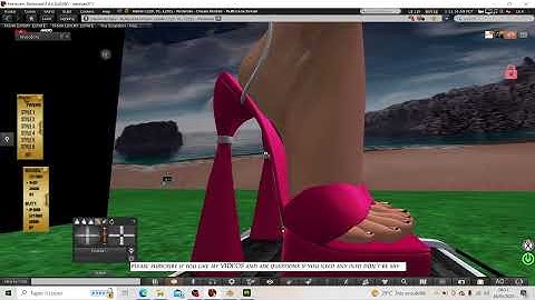 HOW I TEXTURE THE HEELS PART 2 For secondlife