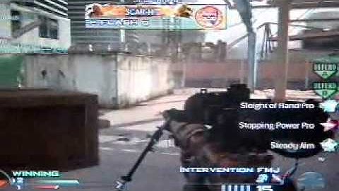 MW2 highrise quick scope lobby