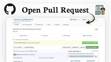 Een pull request aanmaken op GitHub (wijzigingen samenvoegen)
