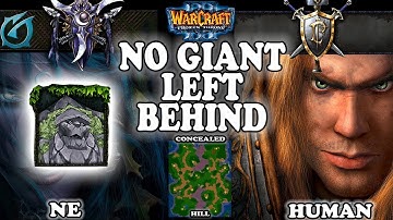 Grubby | Warcraft 3 TFT | 1.30 | NE v HU on Concealed Hill - No Giant Left Behind