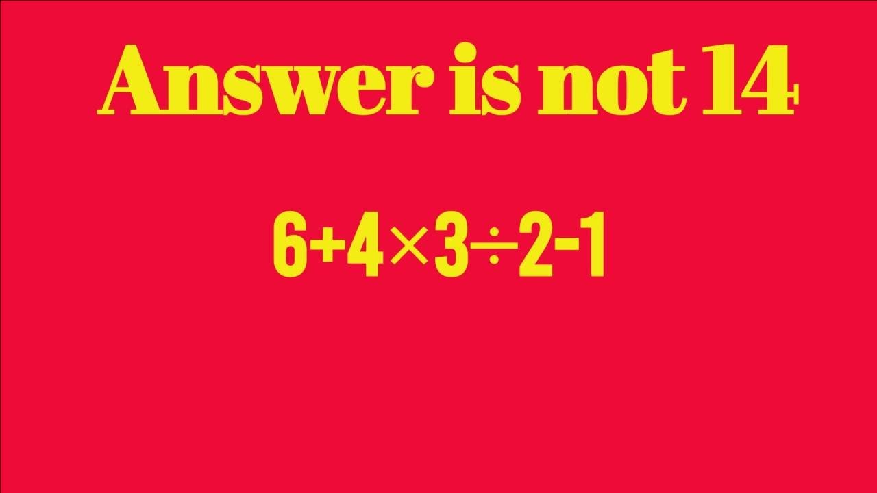 Want to Master Order of Operations Math? Watch This Now!