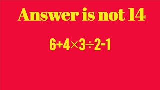 Stop Making This Math Mistake! Correct Order of Operations