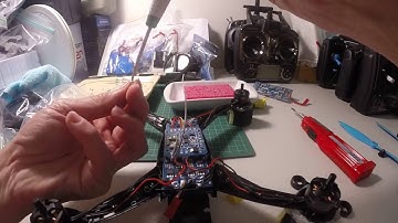 Quadcopter - JJRC X1 - Replacing Receiver Board - PT 5 - final assembly