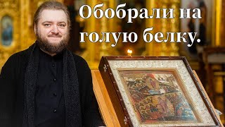 ОБОБРАЛИ НА ГОЛУЮ БЕЛКУ. Отец Савва (Мажуко)