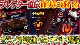 【有料級】S21ランクの盛り方/立ち回り方を現役プレデターが徹底解説【Apex Legends】