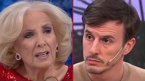 La escandalosa pelea entre Mirtha Legrand y Roberto García Moritán: “Bajá dos cambios”
