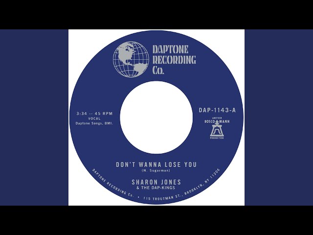 sharon jones & the dap-kings - don't wanna lose you