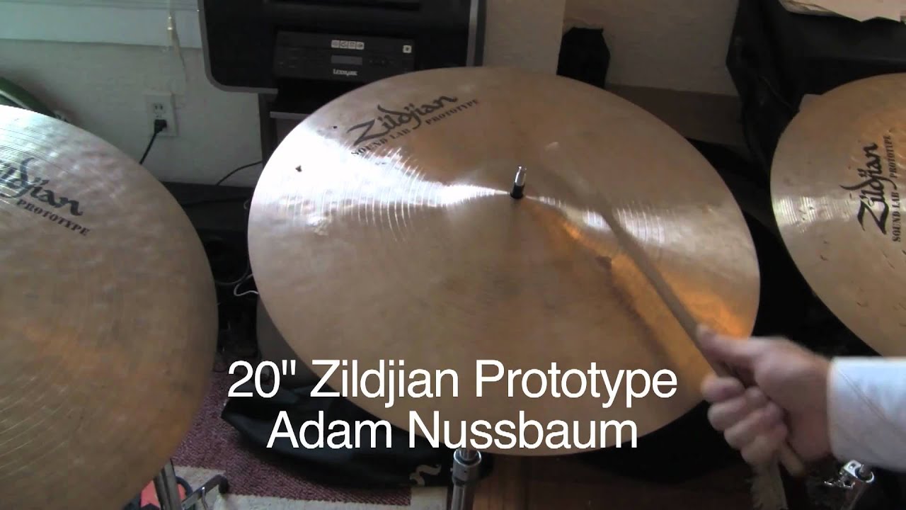 Cymbal Comparison Zildjian Prototype, Bounce Ride, Jeff Ballard, Hi