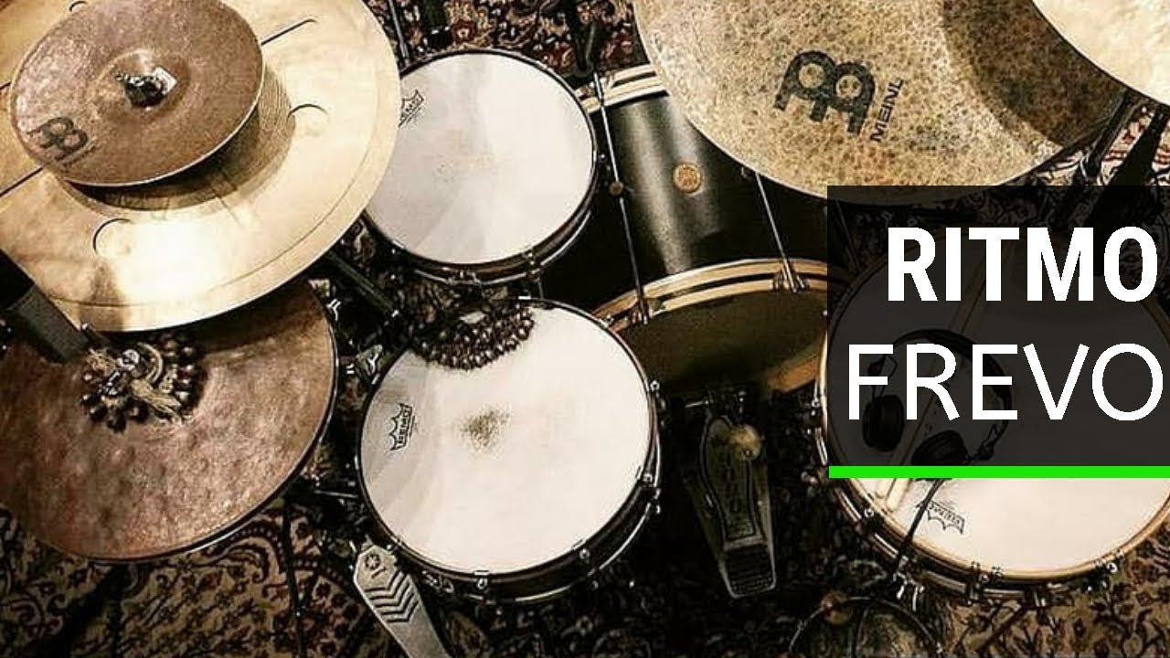 RITMO FREVO NA BATERIA - AULA DE BATERIA