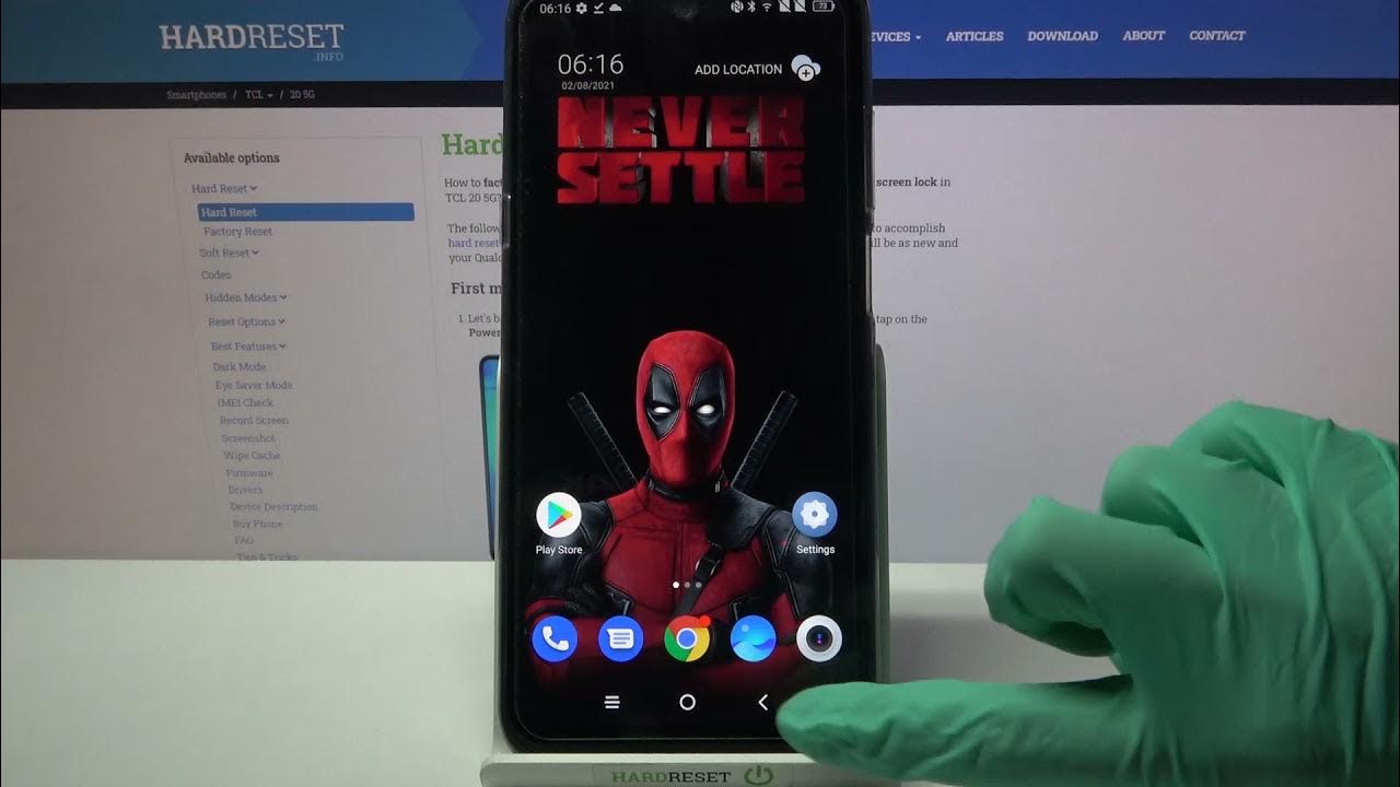 How to Set Up App Lock on TCL 20 5G Add Lock to Apps YouTube