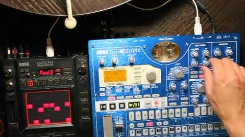 Korg EMX-1SD&KP3 - Dub Techno