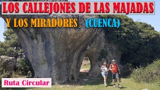 Estrecho Empuje metodología Los Callejones de Las Majadas (Cuenca) y los Miradores. Ruta de Senderismo  Circular - YouTube