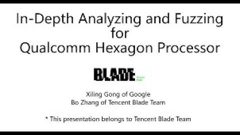 In-Depth Analyzing and Fuzzing for Qualcomm Hexagon Processor