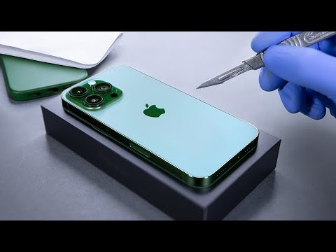 ⁣iPhone 13 Pro Green Unboxing and Camera Test - ASMR