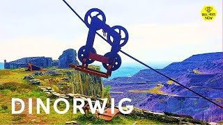 The Huge Disused Slate Quarry of Dinorwig