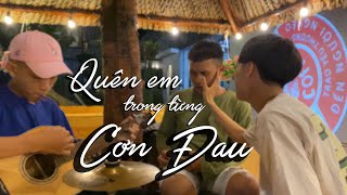 Quên Em Trong Từng Cơn Đau | Kim Jun See | Acoustic Cover ( Chí Long Band )