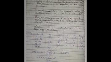 Chapter 13  Statistics Ex 13.1 class 10