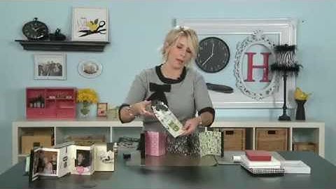 My Craft Channel: Create to Remember with Heidi Swapp - Book in a Box
