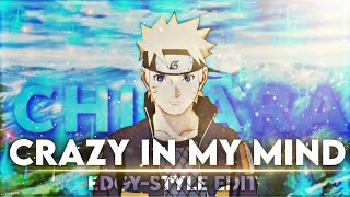 CRAZY in my mind - Edgy Style Edit #Anime (Alight Motion) Preset ? #Edit #AMV