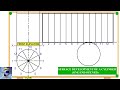 How to draw surface development of a cylinder  one end opened 