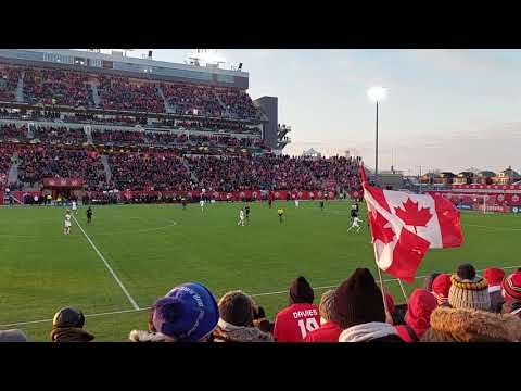 Canada vs USA - WCQ 2022 - Sam Adekugbe goal in stoppage time