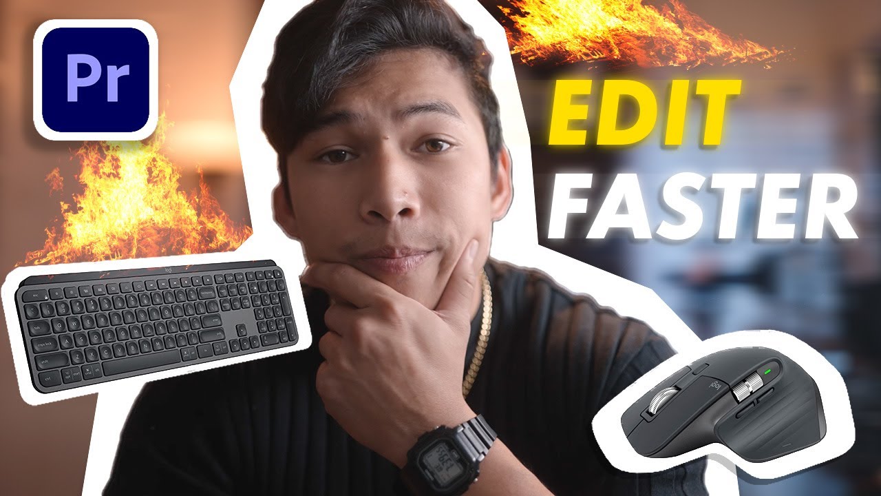 How to EDIT FASTER in Premiere Pro - Advanced - YouTube