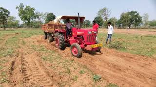 mahindra yuvo 575di 45 hp tractor full details excavator dozer loading stone | @JCBTractorCratoon