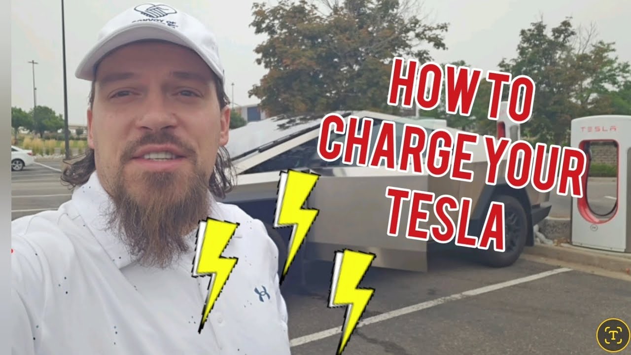 How to guide Charging your tesla - YouTube