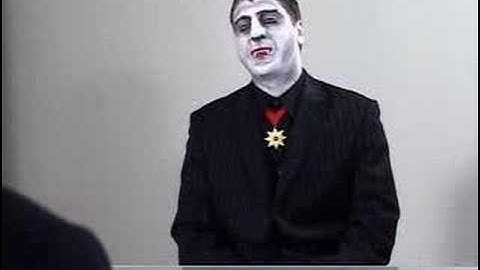 Halloween Scary Job Interview w/ a Vampire, Psycho, Devil