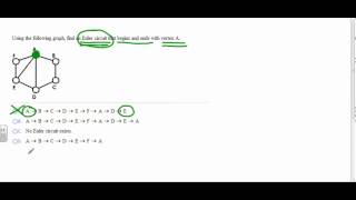 MGF 1107 Section 13.2 Euler Circuit Example