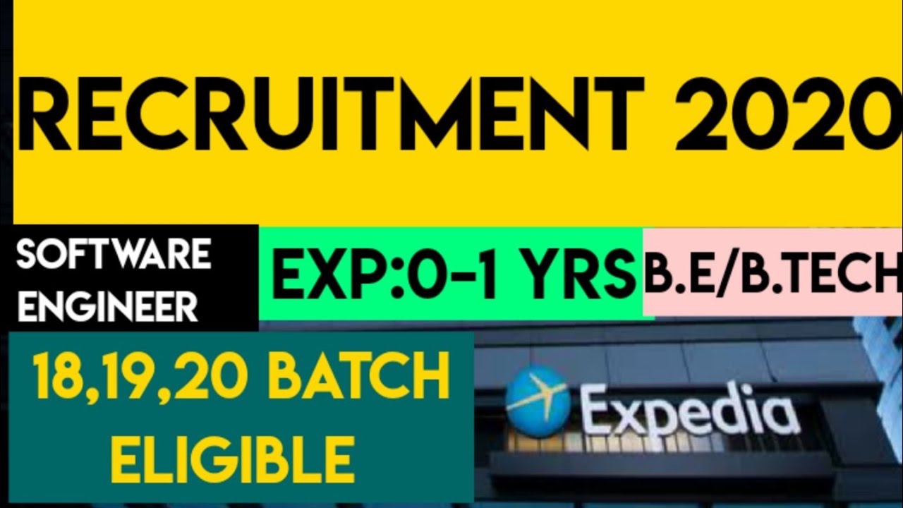 Expedia Hiring Freshers As Associate Software Engineer BE B TECH 2018 expedia-hiring-freshers-as-associate-software-engineer-be-b-tech-2018
