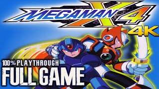 Megaman X4 (1997) | PS1 4K60ᶠᵖˢ Classics | Full Game - 100% All Hearts/Tanks/Upgrades Walkthrough